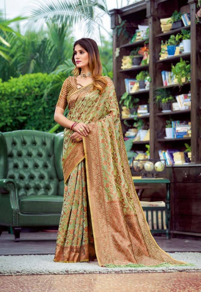 Siddharth Silk Resham Vol 1 Heavy Ethnic Wear Wholesale Banarasi Silk Sarees
